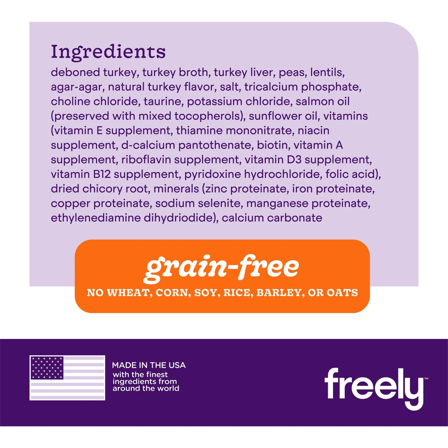Freely Turkey Recipe Limited Ingredient Grain-Free Wet Dog Food 6 Freely Turkey Recipe Limited Ingredient Grain-Free Wet Dog Food - Image 4