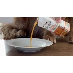 Caru Daily Dish Chicken Broth Human-Grade Dog & Cat Wet Food Topper, 1.1-lb Bottle -Snuggle Paws 227867 PT5. AC SS1800 V1700598897