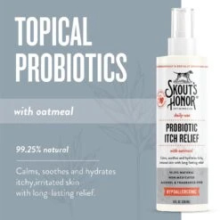 Skout's Honor Probiotic Itch Relief 13 Skout's Honor Probiotic Itch Relief -Snuggle Paws 228611 PT3. AC SS1800 V1645585363