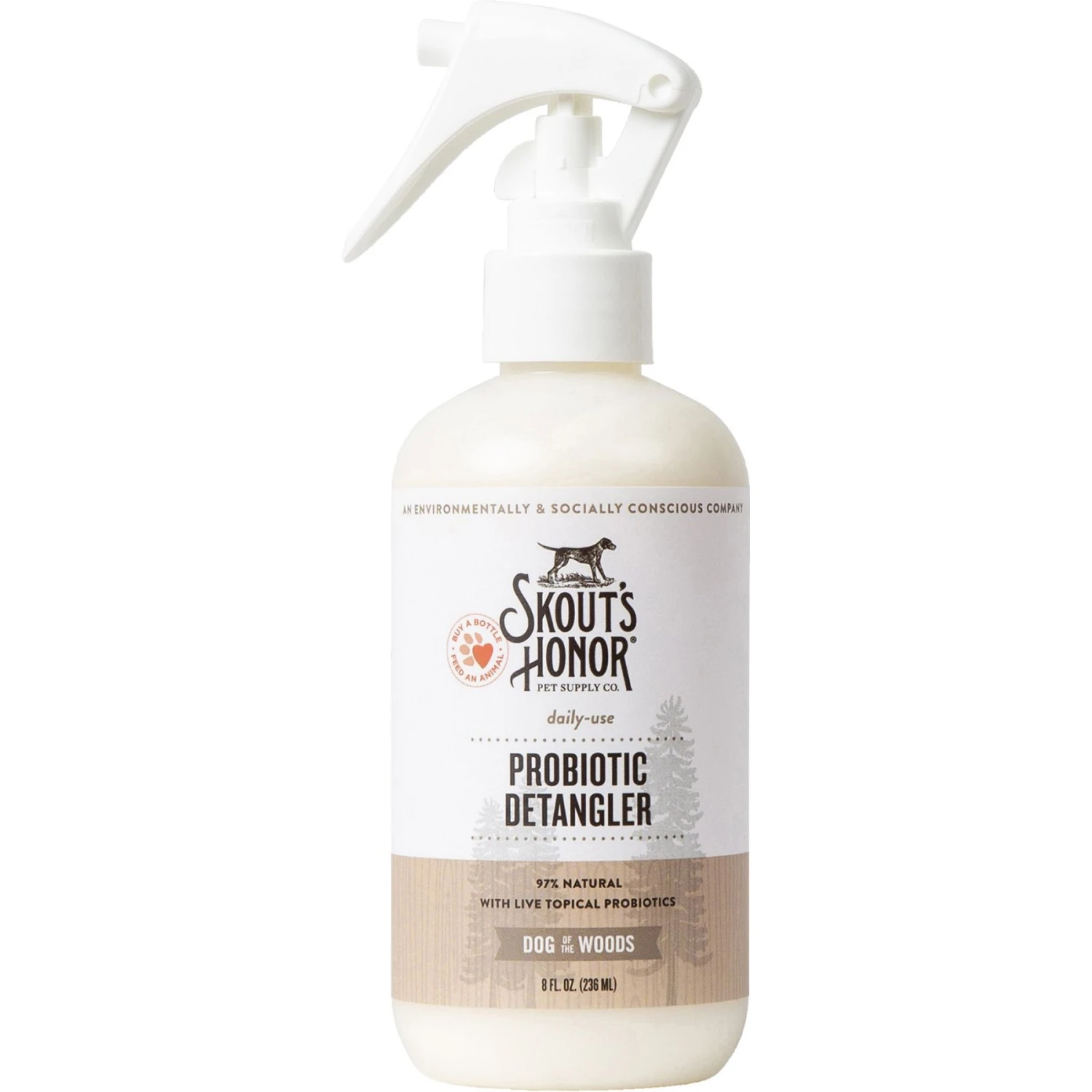 Skout's Honor Probiotic Dog Of The Woods Dog Detangler 3 Skout's Honor Probiotic Dog Of The Woods Dog Detangler