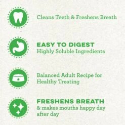 Greenies Original Regular Holiday Dental Dog Treats, 6 Count 16 Greenies Original Regular Holiday Dental Dog Treats, 6 Count -Snuggle Paws 231258 PT5. AC SS1800 V1594052804