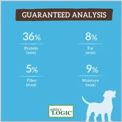 Nature's Logic Canine Sardine Meal Feast All Life Stages Dry Dog Food 18 Nature's Logic Canine Sardine Meal Feast All Life Stages Dry Dog Food -Snuggle Paws 232107 PT7. AC SS1800 V1617028352