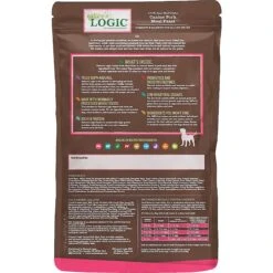 Nature's Logic Canine Pork Meal Feast All Life Stages Dry Dog Food -Snuggle Paws 232111 PT2. AC SS1800 V1588856787