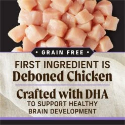 Merrick Backcountry Raw Infused Grain-Free Puppy Recipe Freeze-Dried Dog Food -Snuggle Paws 232313 PT8. AC SS1800 V1643406721