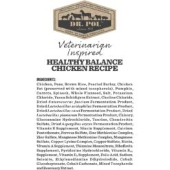 Dr. Pol Healthy Balance Chicken Recipe Dry Dog Food -Snuggle Paws 232528 PT5. AC SS1800 V1588102836