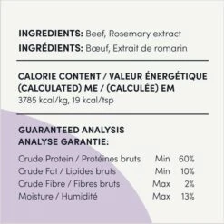 Crumps' Naturals Beef Liver Sprinkles Grain-Free Dog Food Topper -Snuggle Paws 233006 PT3. AC SS1800 V1695054565