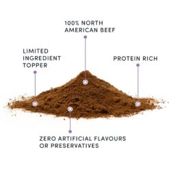 Crumps' Naturals Beef Liver Sprinkles Grain-Free Dog Food Topper -Snuggle Paws 233006 PT5. AC SS1800 V1694812051