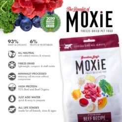 Grandma Lucy's Moxie Beef Recipe Freeze-Dried Dog Food 12 Grandma Lucy's Moxie Beef Recipe Freeze-Dried Dog Food -Snuggle Paws 234280 PT2. AC SS1800 V1676648052