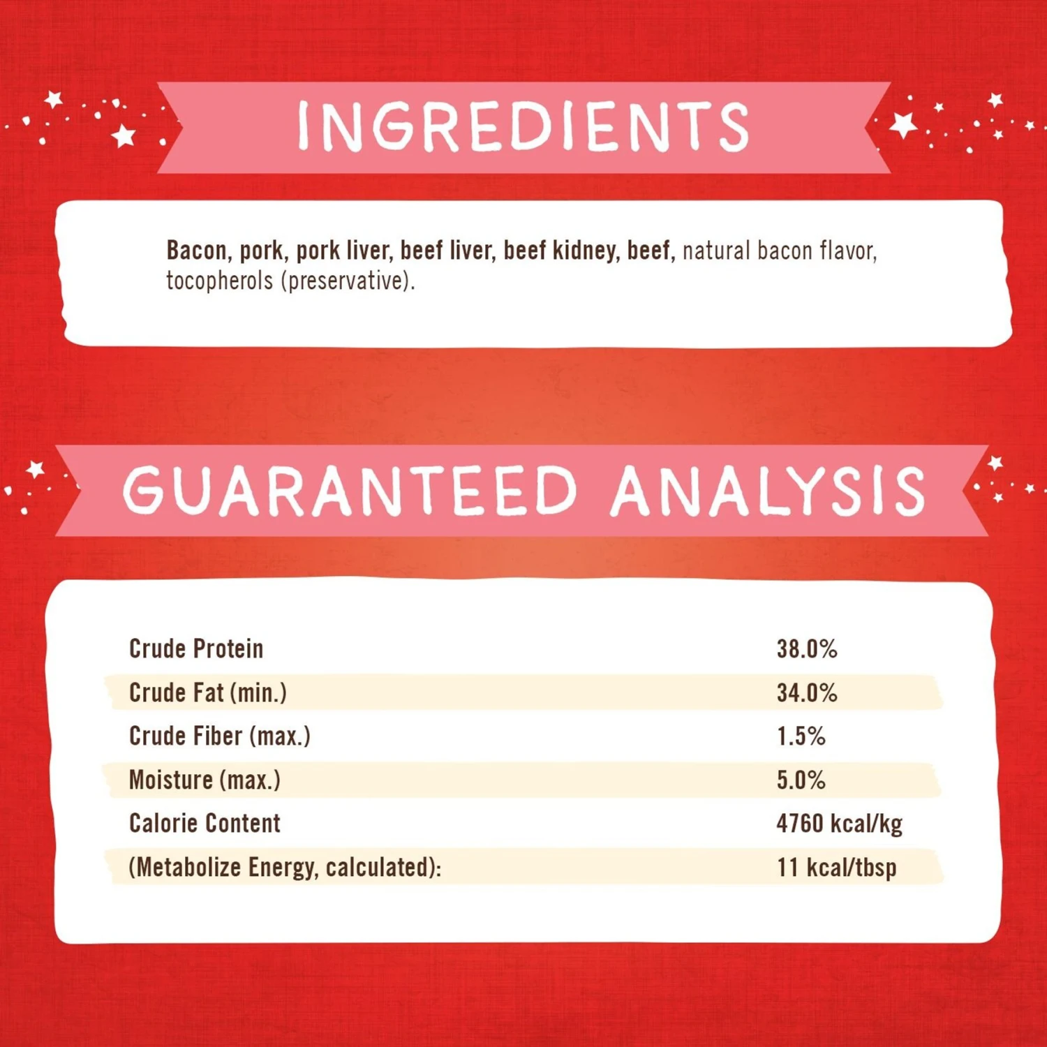 Stella & Chewy's Marie's Magical Dinner Dust What's Shak'n Bac'n Recipe Freeze-Dried Raw Dog Food Topper, 7-oz Bag 4 Stella & Chewy's Marie's Magical Dinner Dust What's Shak'n Bac'n Recipe Freeze-Dried Raw Dog Food Topper, 7-oz Bag - Image 2