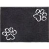Frisco Microfiber Chenille Paw Print Doormat -Snuggle Paws 235886 MAIN. AC SS1800 V1603319878