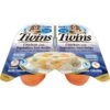 Inaba Twins Chicken With Vegetables & Tuna Recipe Grain-Free Dog Food Topper, 1.23-oz, Pack Of 2 -Snuggle Paws 236010 MAIN. AC SS1800 V1591633556
