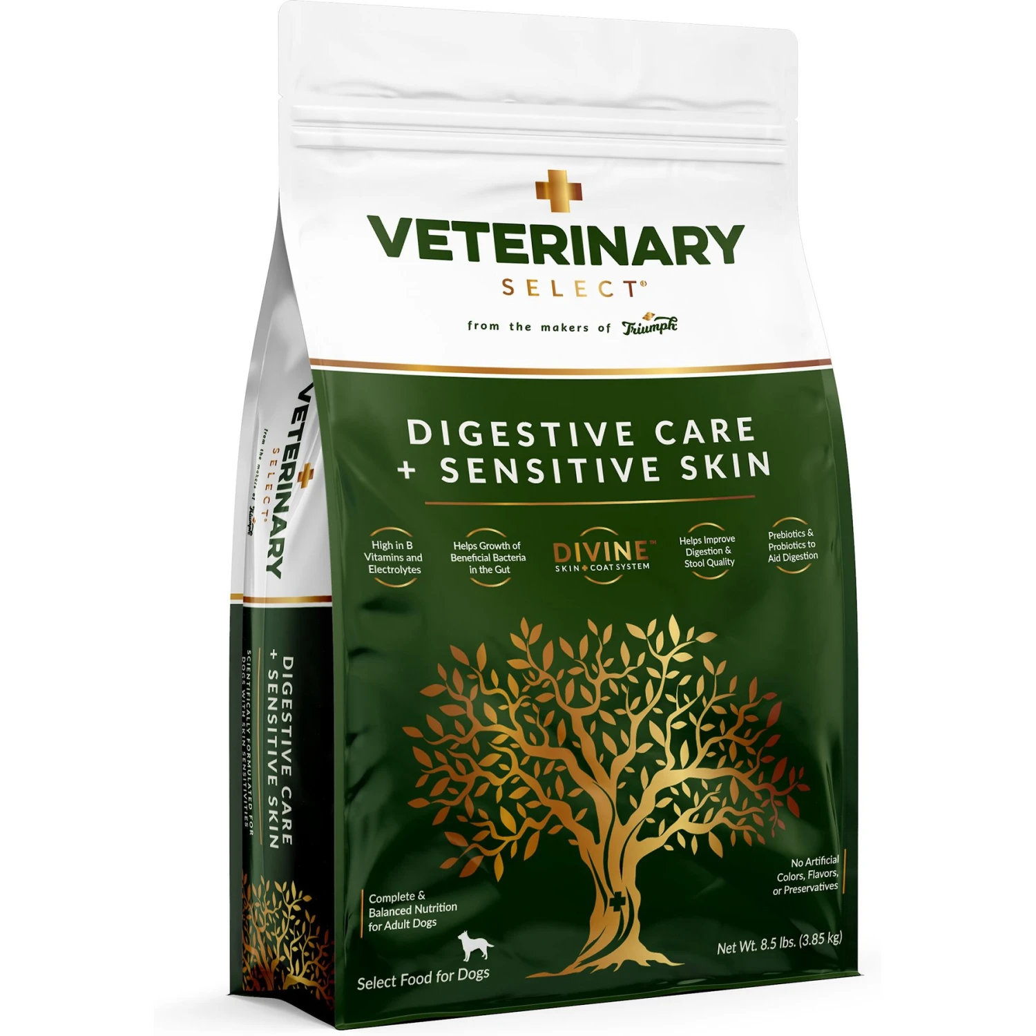 Veterinary Select Digestive Care + Sensitive Skin Dry Dog Food, 8.5-lb Bag 3 Veterinary Select Digestive Care + Sensitive Skin Dry Dog Food, 8.5-lb Bag