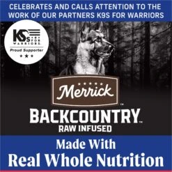 Merrick Backcountry Freeze-Dried Raw Hero's Banquet Recipe Dry Dog Food -Snuggle Paws 239822 PT4. AC SS1800 V1693247125