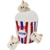 Frisco Zoomies & Chill Popcorn Hide & Seek Puzzle Plush Squeaky Dog Toy -Snuggle Paws 241679 MAIN. AC SS1800 V1608742078