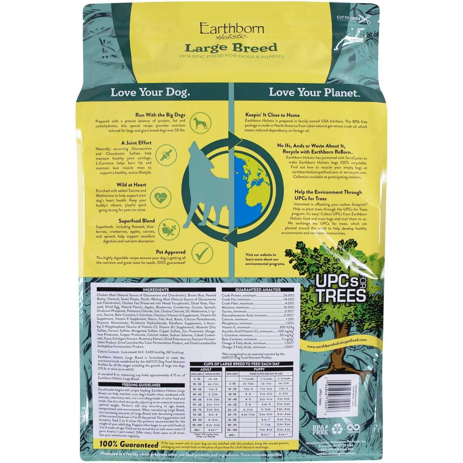 Earthborn Holistic Large Breed Dry Dog Food 4 Earthborn Holistic Large Breed Dry Dog Food - Image 2
