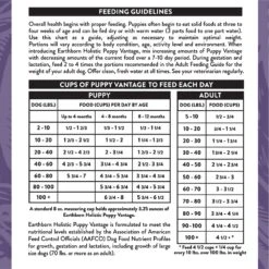 Earthborn Holistic Puppy Vantage Dry Dog Food -Snuggle Paws 247175 PT7. AC SS1800 V1612391472