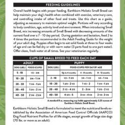 Earthborn Holistic Small Breed Dry Dog Food -Snuggle Paws 247181 PT7. AC SS1800 V1601414776