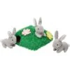 Frisco Spring Bunny Burrow Hide & Seek Plush Squeaky Dog Toy -Snuggle Paws 248039 MAIN. AC SS1800 V1608744175