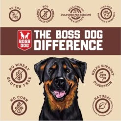 Boss Dog Beef Flavor Freeze-Dried Dog Food, 12-oz Pouch 12 Boss Dog Beef Flavor Freeze-Dried Dog Food, 12-oz Pouch -Snuggle Paws 248095 PT4. AC SS1800 V1672342671