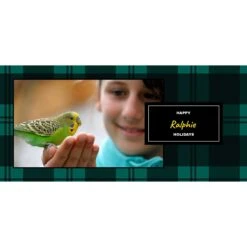 Frisco Plaid Personalized Coffee Mug -Snuggle Paws 249335 PT2. AC SS1800 V1602602478