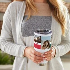 Frisco Double Walled Colored Dots Personalized Tumbler, 30-oz Cup 11 Frisco Double Walled Colored Dots Personalized Tumbler, 30-oz Cup -Snuggle Paws 249349 PT4. AC SS1800 V1608342142