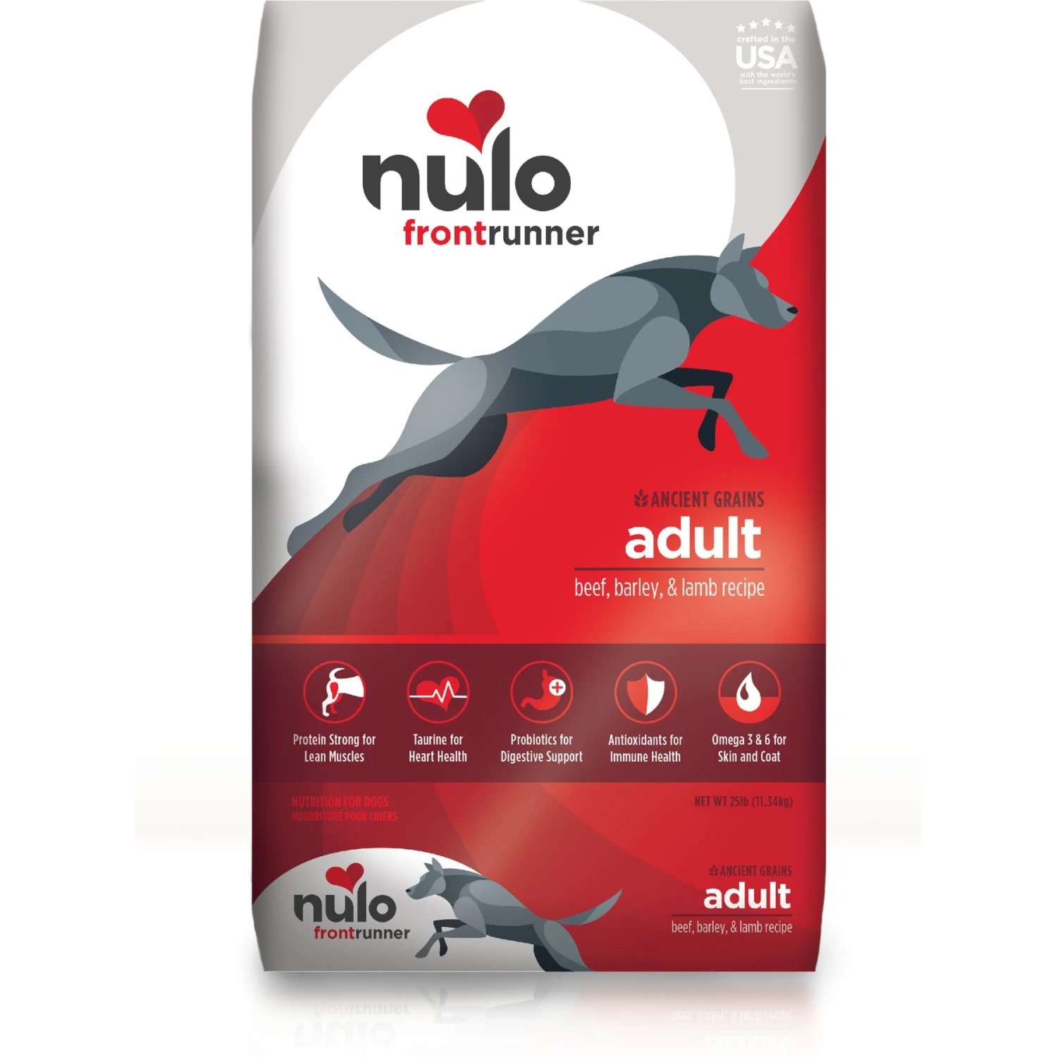 Nulo Frontrunner Ancient Grain Beef, Barley & Lamb Adult Dry Dog Food 3 Nulo Frontrunner Ancient Grain Beef, Barley & Lamb Adult Dry Dog Food