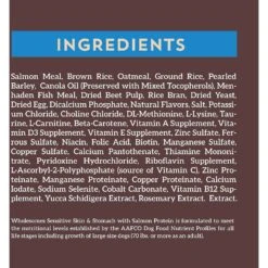 Wholesomes Sensitive Skin & Stomach With Salmon Protein Dry Dog Food, 30-lb Bag -Snuggle Paws 252533 PT4. AC SS1800 V1600209363