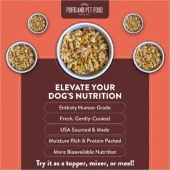 Portland Pet Food Company Tuxedo's Chicken & Yams Homestyle Wet Dog Food Topper, 9-oz Pouch, Case Of 4 13 Portland Pet Food Company Tuxedo's Chicken & Yams Homestyle Wet Dog Food Topper, 9-oz Pouch, Case Of 4 -Snuggle Paws 252877 PT2. AC SS1800 V1693247833