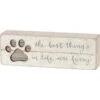 Primitives By Kathy "The Best Things In Life Are Furry"Slat Box Sign -Snuggle Paws 256439 MAIN. AC SS1800 V1602285986