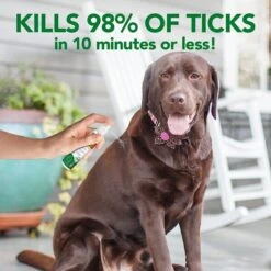 Vet's Best Tick Killing Tick Treatment Dog Spray, 1-oz Bottle -Snuggle Paws 258870 PT2. AC SS1800 V1604095972