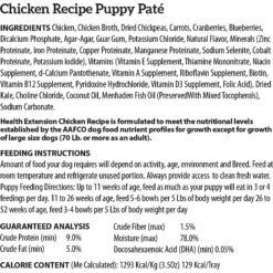 Health Extension Little Cups Chicken & Turkey Recipe Variety Pack Grain-Free Wet Puppy Food -Snuggle Paws 259011 PT5. AC SS1800 V1607134640