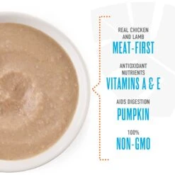 Tiki Dog Aloha Petites Senior Mousse Chicken, Beef & Pumpkin In Broth Grain-Free Wet Dog Food -Snuggle Paws 259160 PT6. AC SS1800 V1610362344