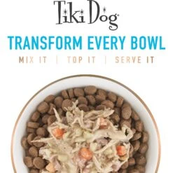 Tiki Dog Aloha Petites Senior Mousse Chicken, Beef & Pumpkin In Broth Grain-Free Wet Dog Food -Snuggle Paws 259160 PT8. AC SS1800 V1631198819