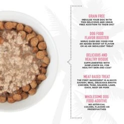Tiki Dog Born Carnivore Flavor Booster Salmon Bisque Non-GMO Wet Dog Food Topper 15 Tiki Dog Born Carnivore Flavor Booster Salmon Bisque Non-GMO Wet Dog Food Topper -Snuggle Paws 259164 PT4. AC SS1800 V1701796139