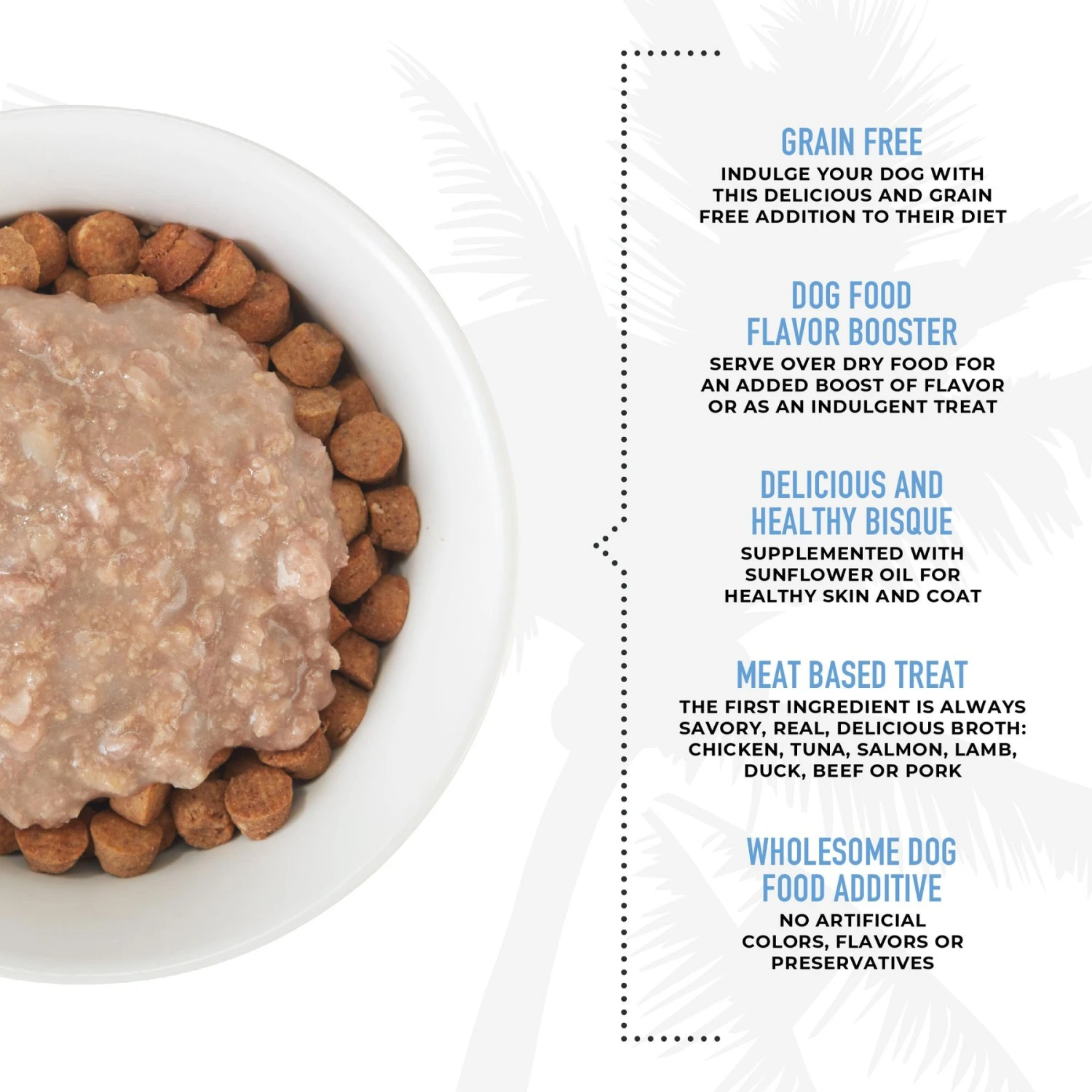 Tiki Dog Born Carnivore Flavor Booster Duck Bisque Non-GMO Wet Dog Food Topper 7 Tiki Dog Born Carnivore Flavor Booster Duck Bisque Non-GMO Wet Dog Food Topper - Image 5