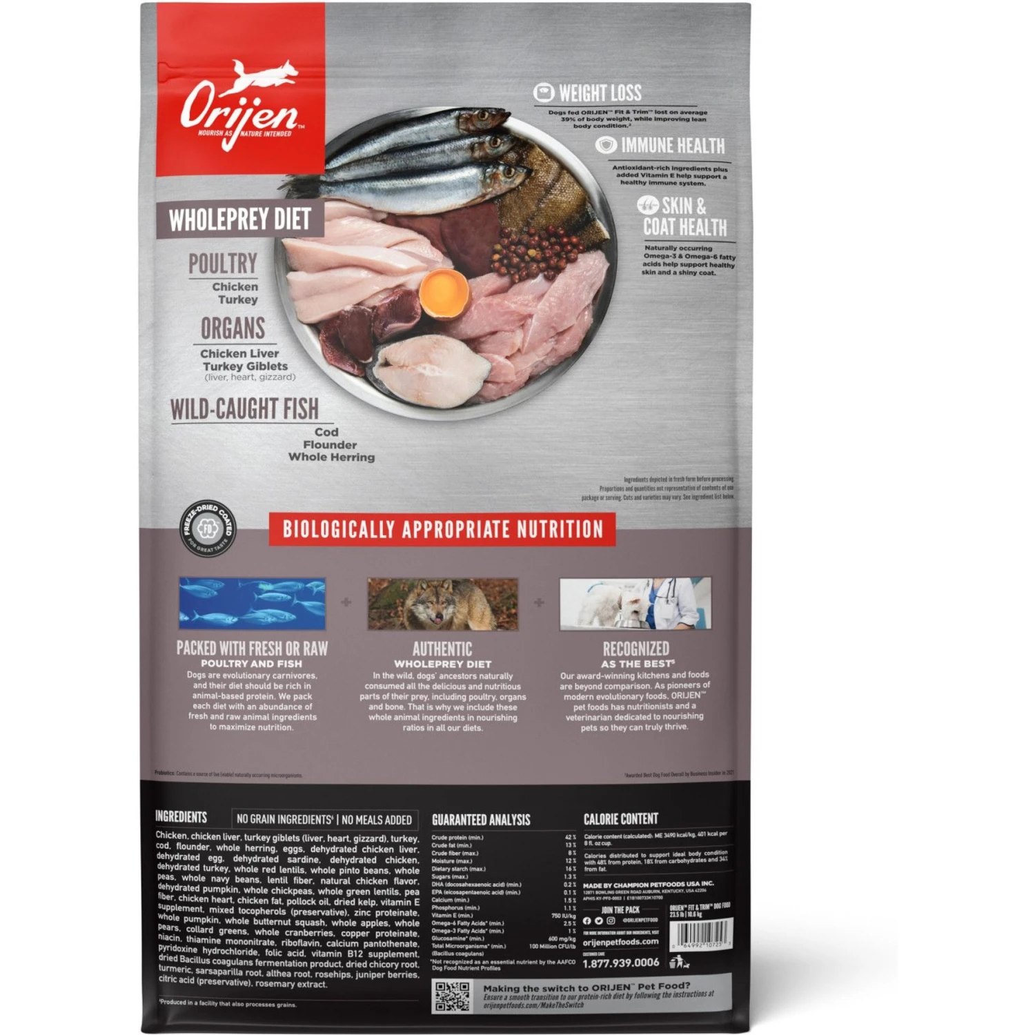 ORIJEN Fit & Trim Grain-Free Dry Dog Food 4 ORIJEN Fit & Trim Grain-Free Dry Dog Food - Image 2