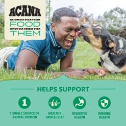 ACANA Singles + Wholesome Grains Limited Ingredient Diet Lamb & Pumpkin Recipe Dry Dog Food -Snuggle Paws 259577 PT4. AC SS1800 V1696266612