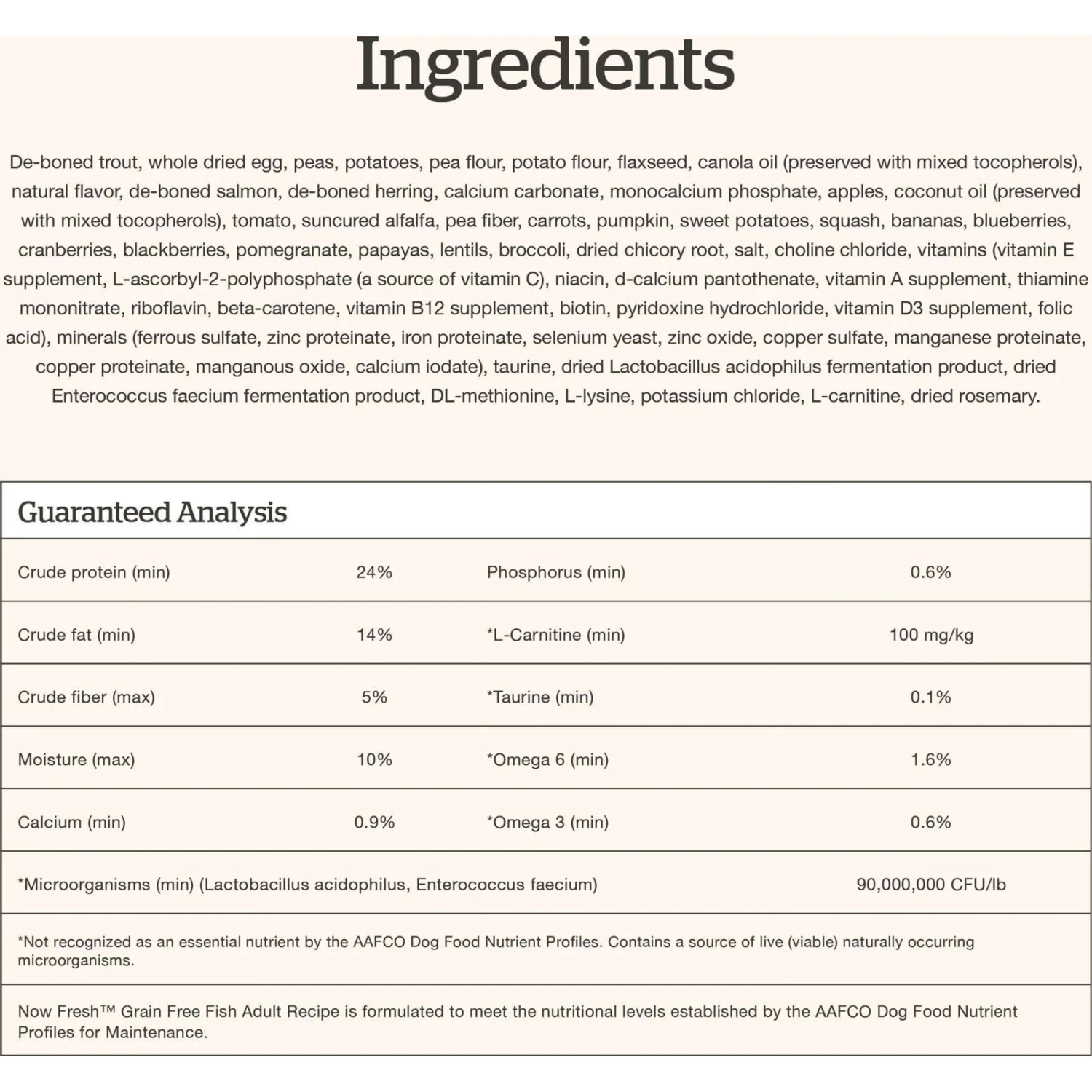 Now Fresh Grain-Free Adult Fish Recipe Dry Dog Food 11 Now Fresh Grain-Free Adult Fish Recipe Dry Dog Food - Image 9