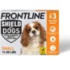 Frontline Shield Flea & Tick Treatment For Small Dogs, 11 - 20 Lbs 2 Frontline Shield Flea & Tick Treatment For Small Dogs, 11 - 20 Lbs -Snuggle Paws 263171 MAIN. AC SS1800 V1696446436