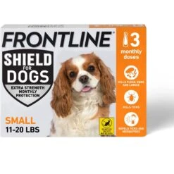 Frontline Shield Flea & Tick Treatment For Small Dogs, 11 - 20 Lbs