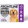 Frontline Shield Flea & Tick Treatment For Large Dogs, 41 - 80 Lbs 2 Frontline Shield Flea & Tick Treatment For Large Dogs, 41 - 80 Lbs -Snuggle Paws 263177 MAIN. AC SS1800 V1696442496