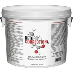 Ketogenic Pet Food Keto Correction Dog & Cat Dry Food Topping, 40-oz Canister