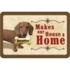 Bungalow Flooring Makes Our House A Home Dachshund Personalized Floor Mat 1 Bungalow Flooring Makes Our House A Home Dachshund Personalized Floor Mat -Snuggle Paws 263770 MAIN. AC SS1800 V1614208297