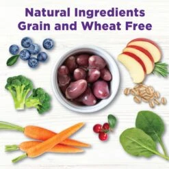 Wellness CORE Bowl Boosters Heart Health Dry Dog Food Topper, 4-oz Bag -Snuggle Paws 264867 PT4. AC SS1800 V1703709499