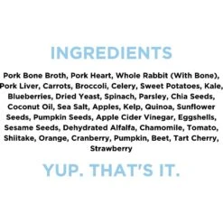 Side By Side Cooling Complete & Balanced Pork & Rabbit Stew Wet Dog Food, 12.5-oz Box -Snuggle Paws 264980 PT6. AC SS1800 V1611091039