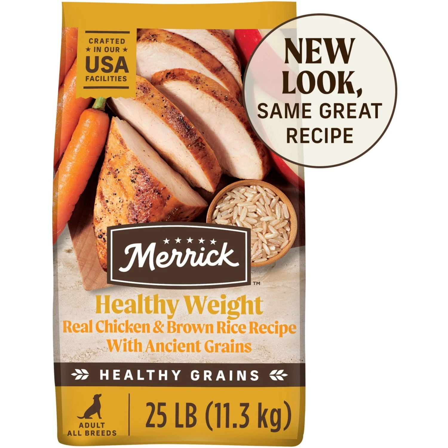 Merrick Healthy Grains Healthy Weight Recipe Dry Dog Food 3 Merrick Healthy Grains Healthy Weight Recipe Dry Dog Food