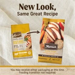 Merrick Healthy Grains Healthy Weight Recipe Dry Dog Food 12 Merrick Healthy Grains Healthy Weight Recipe Dry Dog Food -Snuggle Paws 265090 PT1. AC SS1800 V1620838949