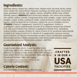 Merrick Healthy Grains Raw-Coated Kibble Real Salmon + Brown Rice Recipe Freeze-Dried Dry Dog Food -Snuggle Paws 265204 PT6. AC SS1800 V1673561271