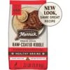 Merrick Healthy Grains Raw-Coated Kibble Real Beef + Brown Rice Recipe Freeze-Dried Dry Dog Food