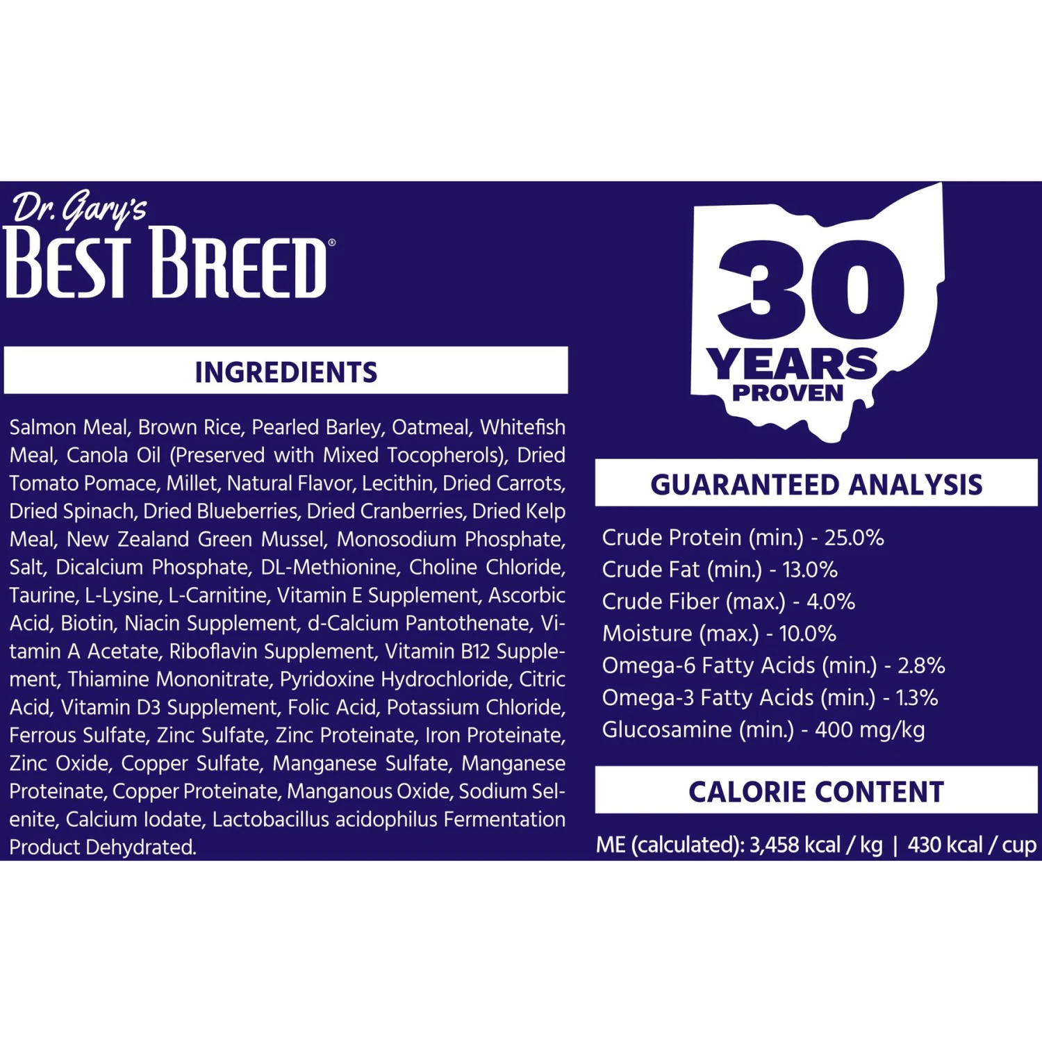 Dr. Gary's Best Breed Holistic Salmon With Vegetables & Herbs Dry Dog Food 6 Dr. Gary's Best Breed Holistic Salmon With Vegetables & Herbs Dry Dog Food - Image 4